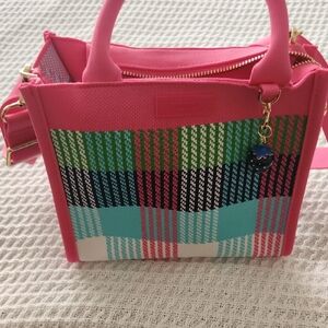 Pink Plaid Handbag